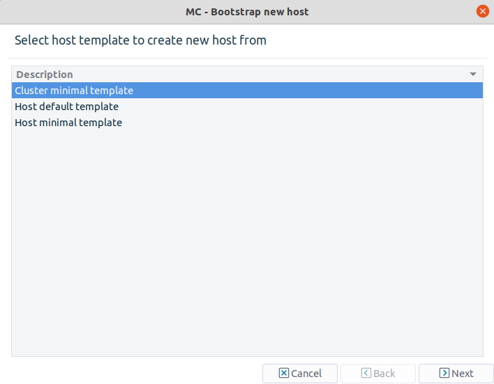 Bootstrapping a cluster