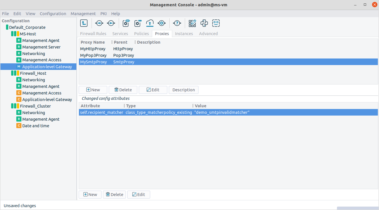 Using matchers in proxy classes