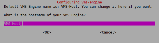 Configuring the hostname of the MS Engine supervising the PNS firewall host