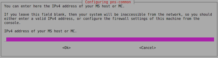 Specifying the IP addresses of the machines running MS/MC