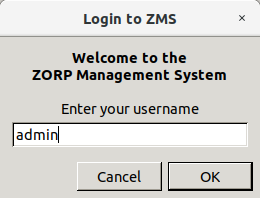 ZMC authentication