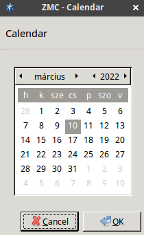 Editing time and date values manually