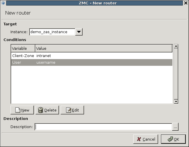 Using multiple conditions in a router